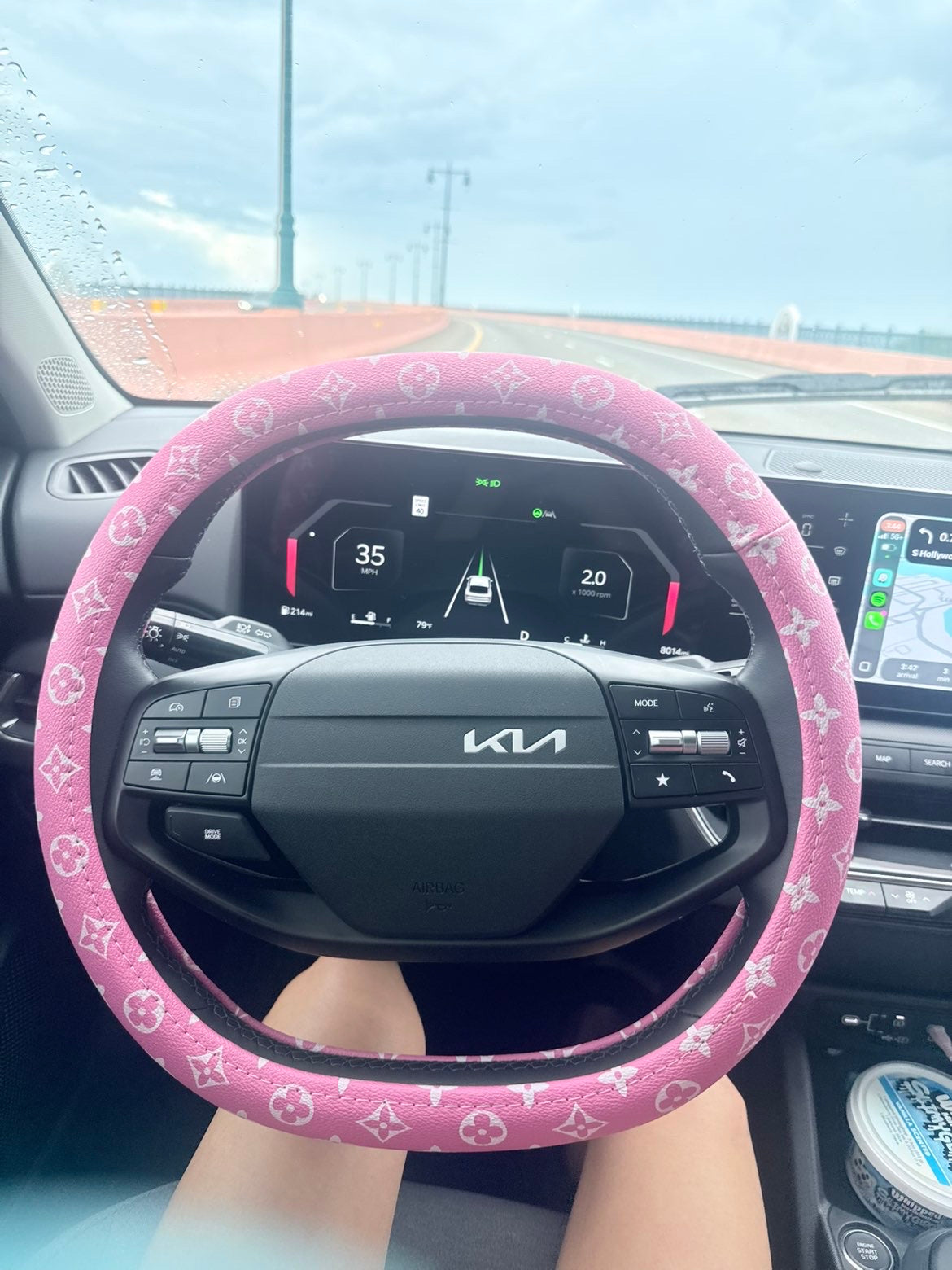 LV Steering Wheel Covers